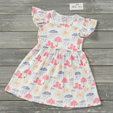 Girl Summer Dresses Clothing CVA Products Rain Rain Go Away 0-6 M
