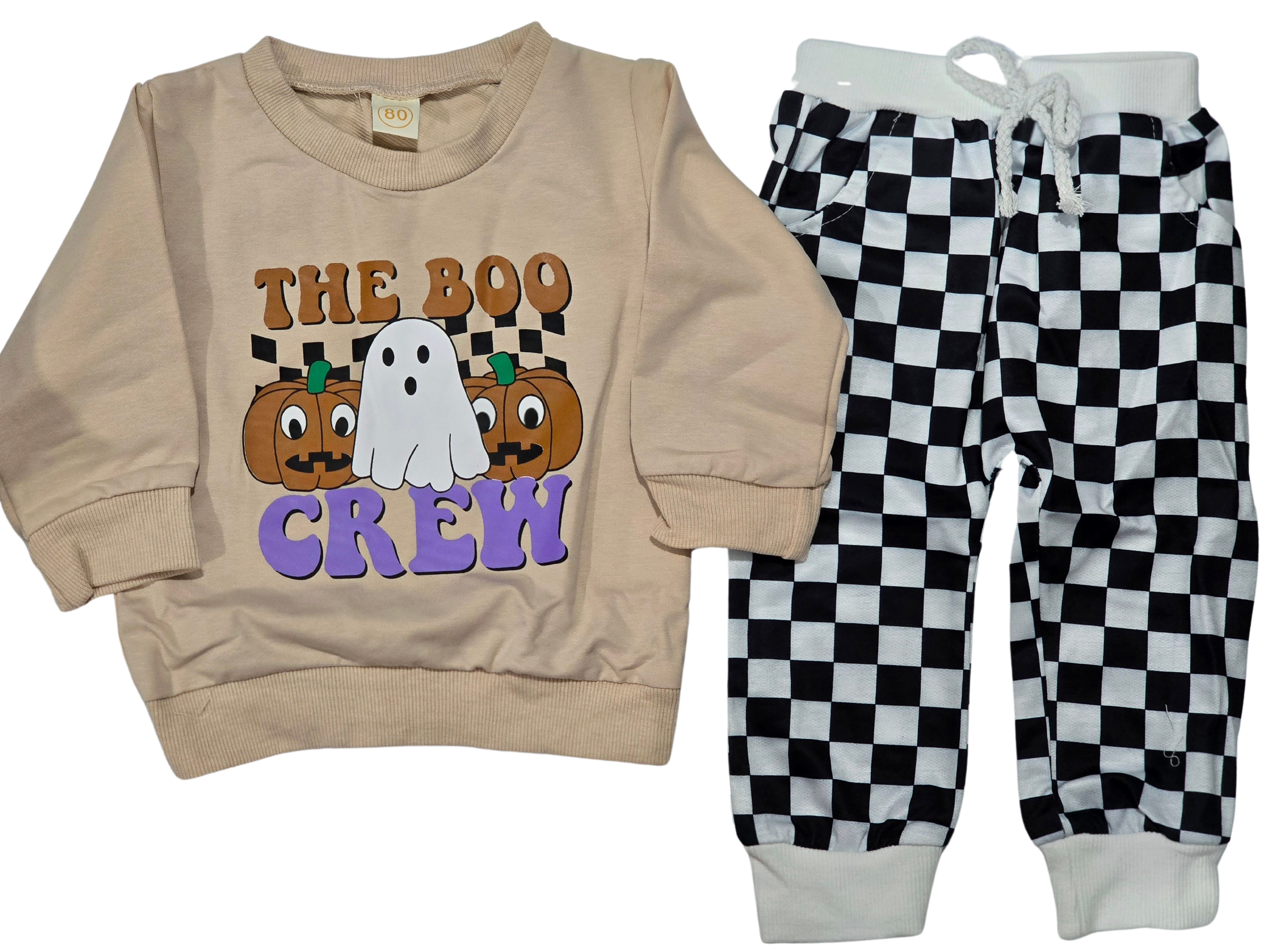 Boy - Halloween 2 PC Set Clothing CVA Products The Boo Crew 2PC Set 6-12M