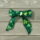 Girl Bow Headband Clothing CVA Products Shamrock