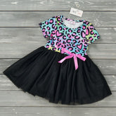 Girl Spring Dresses Clothing CVA Products Leopard Love 0-6 M