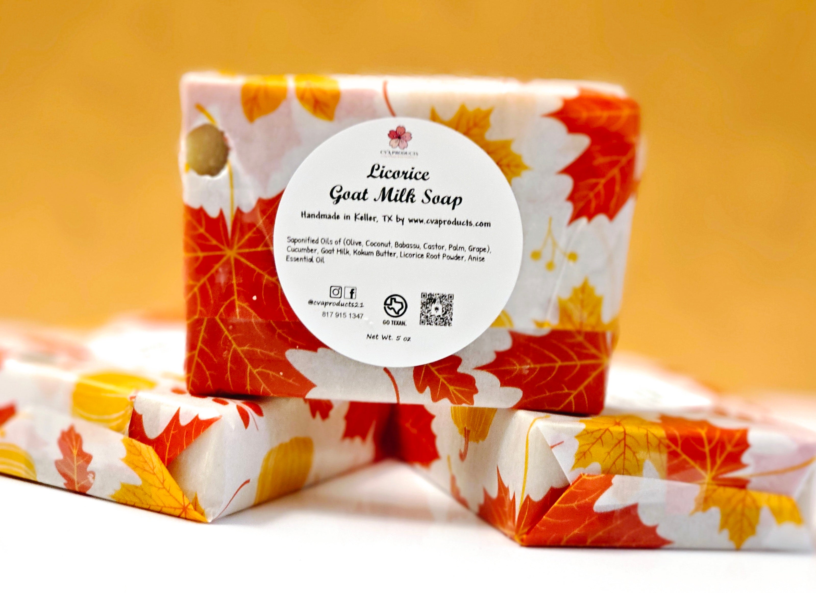 Goat Milk Soap Soaps CVA Products Licorice