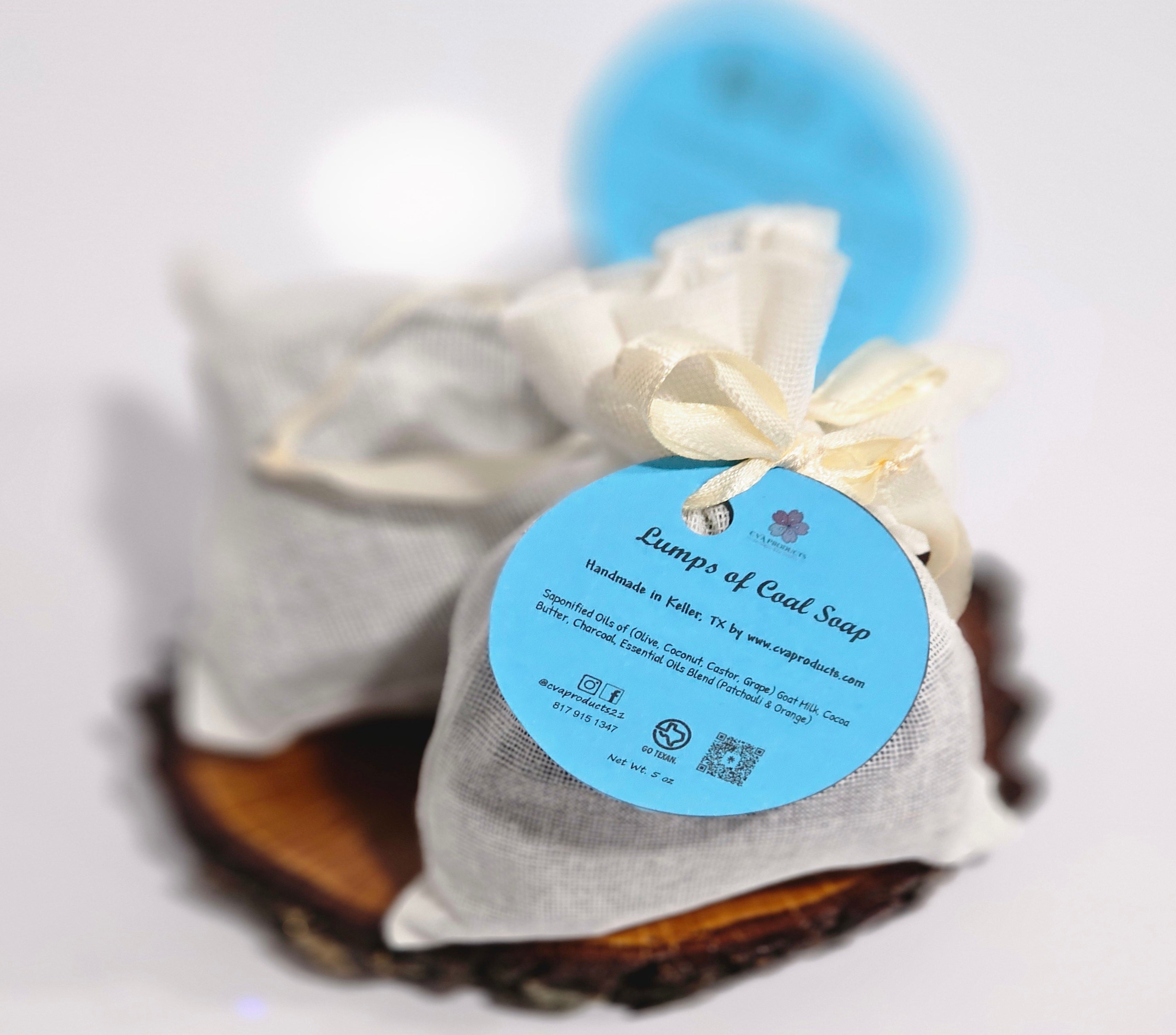Goat Milk Soap Soaps CVA Products Lumps of Charcoal
