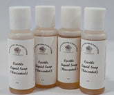 Castile Liquid Soap Soaps CVA Products Unscented - 2 oz