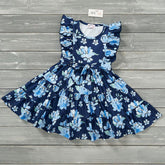 Girl Flower Prints Summer Dresses Clothing CVA Products Graceful Gardenia 0-6 M