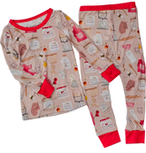 Bamboo Styles - 2 PC Set (Boys & Girls) Clothing CVA Products Baker 2 PC Long Sleeve Set 2T