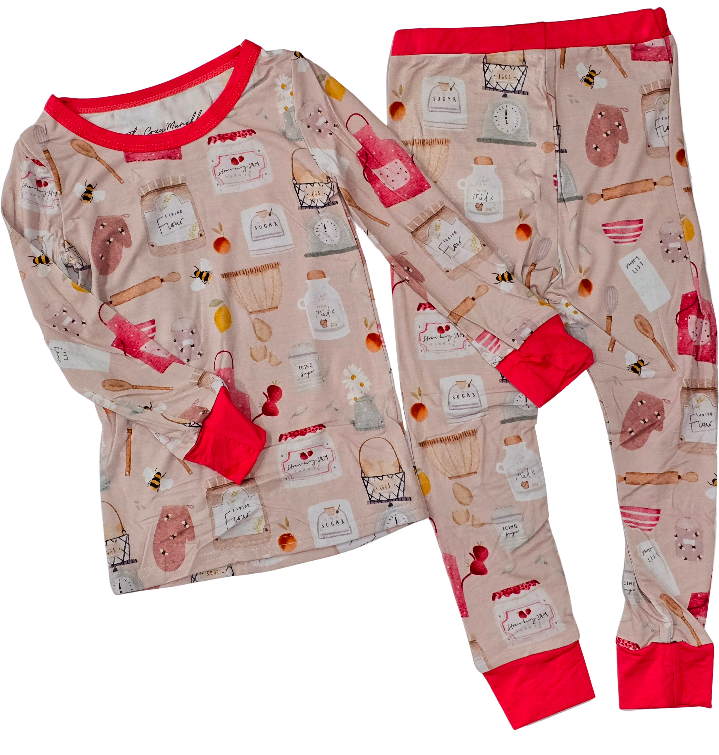 Bamboo Styles - 2 PC Set (Boys & Girls) Clothing CVA Products Baker 2 PC Long Sleeve Set 2T