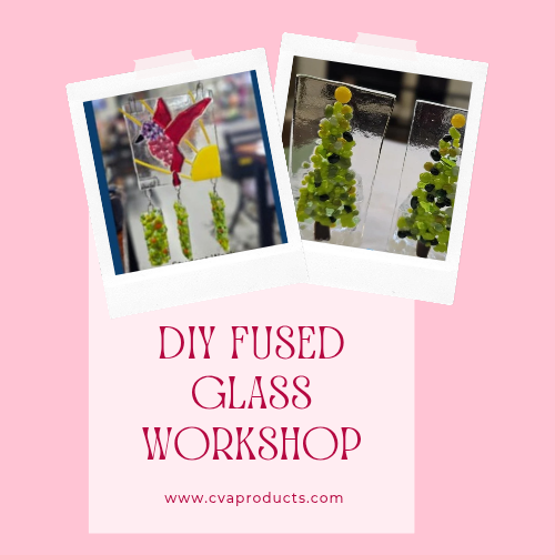 FUSE GLASS WORKSHOP DIY Craft Classes CVA Products