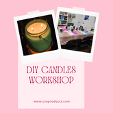 CANDLES WORKSHOP DIY Craft Classes CVA Products