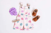 Overalls - Toddlers, Boys, and Girls Clothing CVA Products Pink Daisy - Girls 2/3T