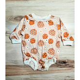 Boy - Pumpkin Romper Clothing CVA Products Orange Pumpkins 0-3M