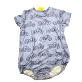 BOYS - Rock N Roll Outfit Clothing CVA Products Checkered Motorcross Romper 18-24M