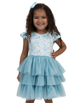 Girl Flower Prints Summer Dresses Clothing CVA Products