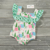 GIRLS - Animal Print Summer Romper Clothing CVA Products Let&