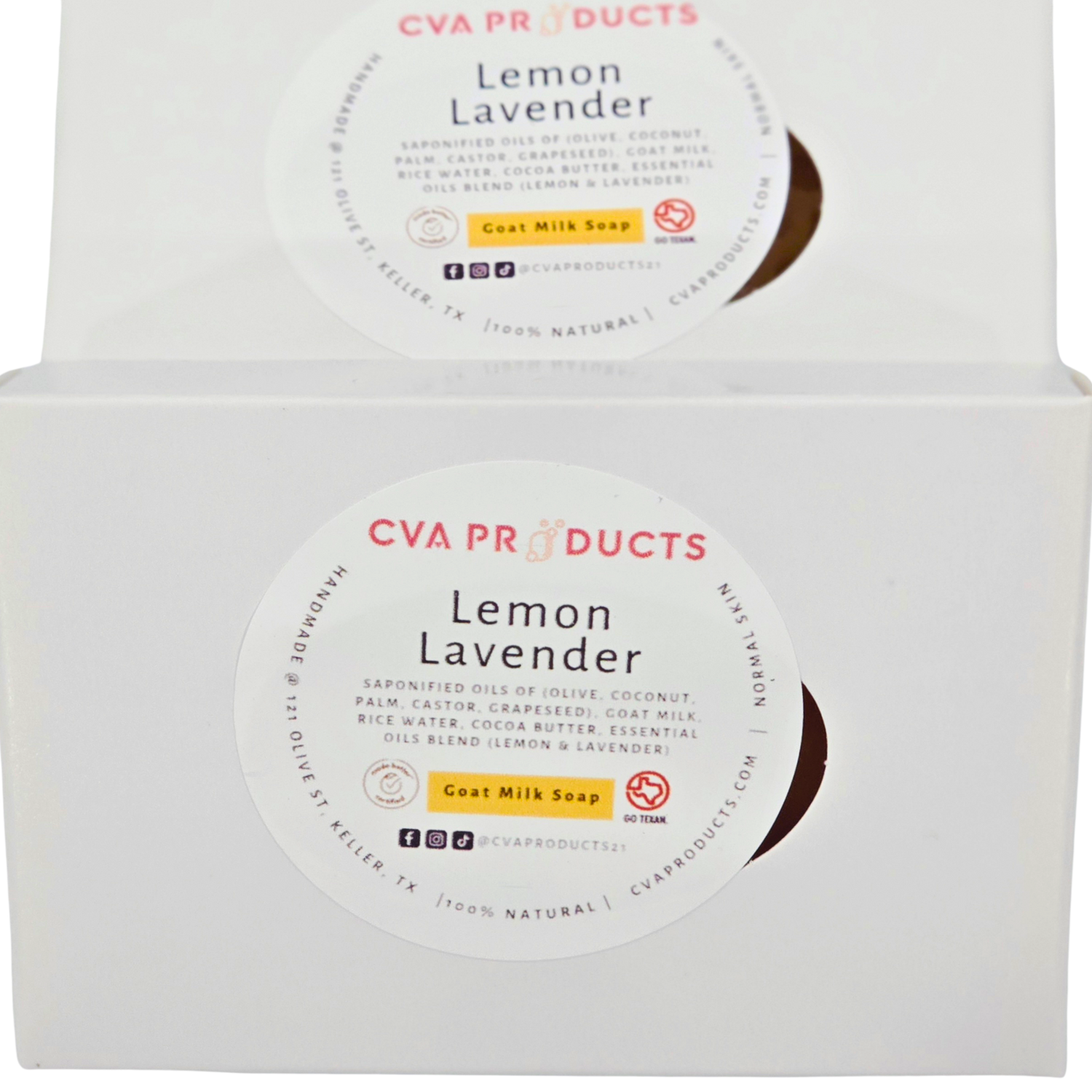 Goat Milk Soap Soaps CVA Products Lemon Lavender
