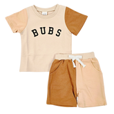 Boy - Short Set Clothing CVA Products Bubs Colorblock 6-12 M
