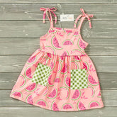GIRLS - Fruits Outfit Clothing CVA Products Watermelon Picnic Dress 12-18M