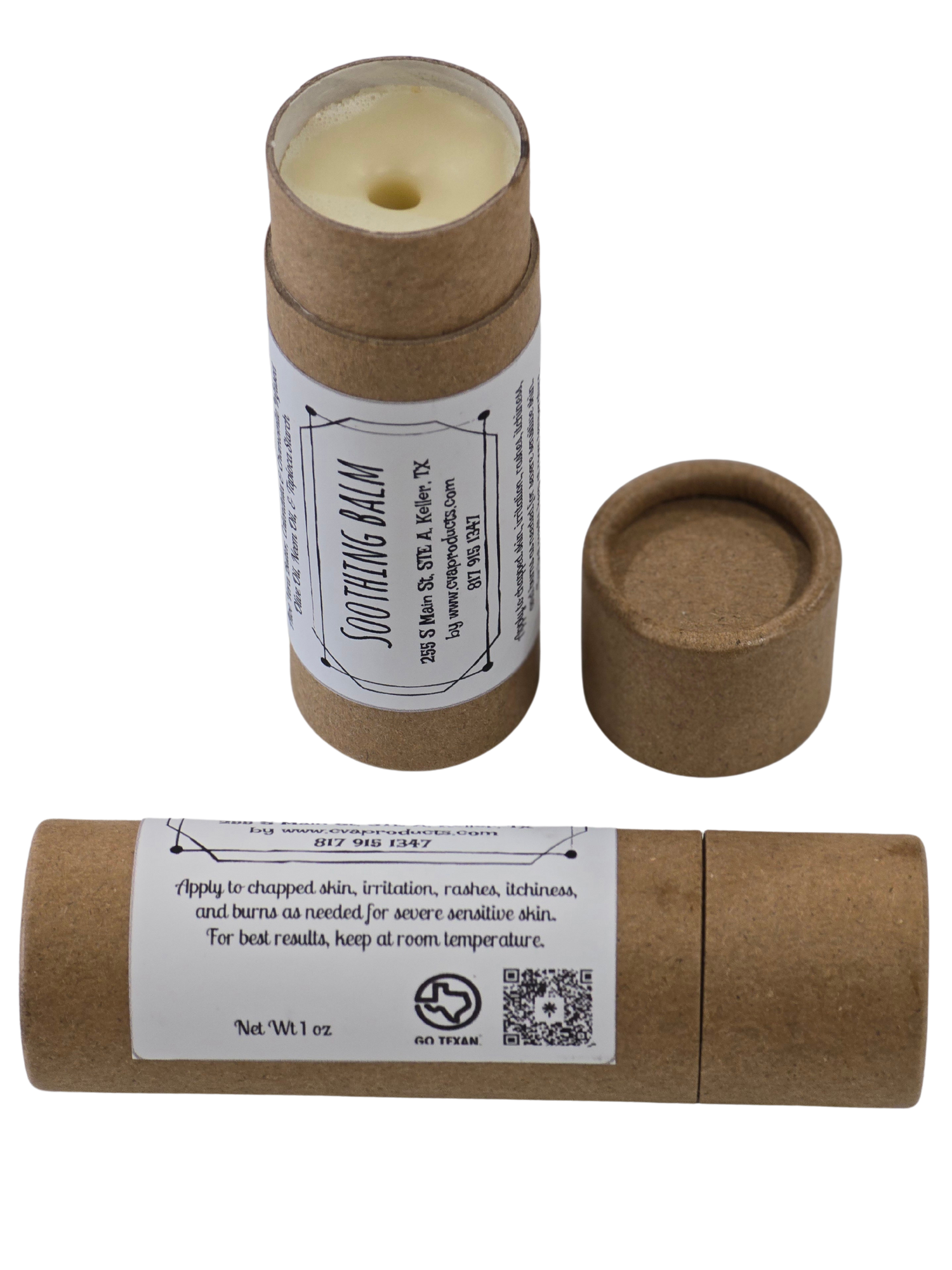 Soothing Balm Skin Care CVA Products 1 oz push up tube