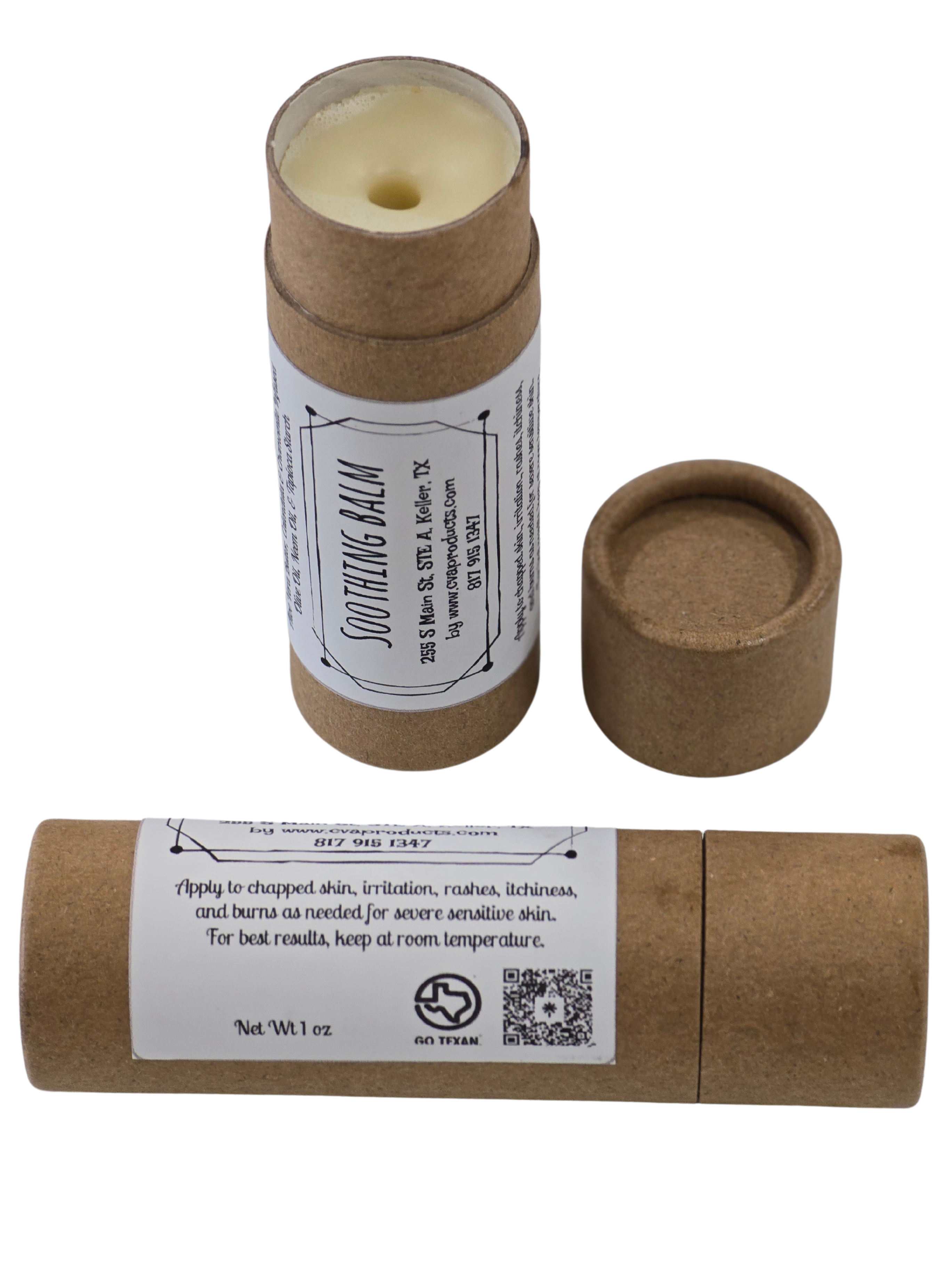 Soothing Balm Skin Care CVA Products 1 oz push up tube