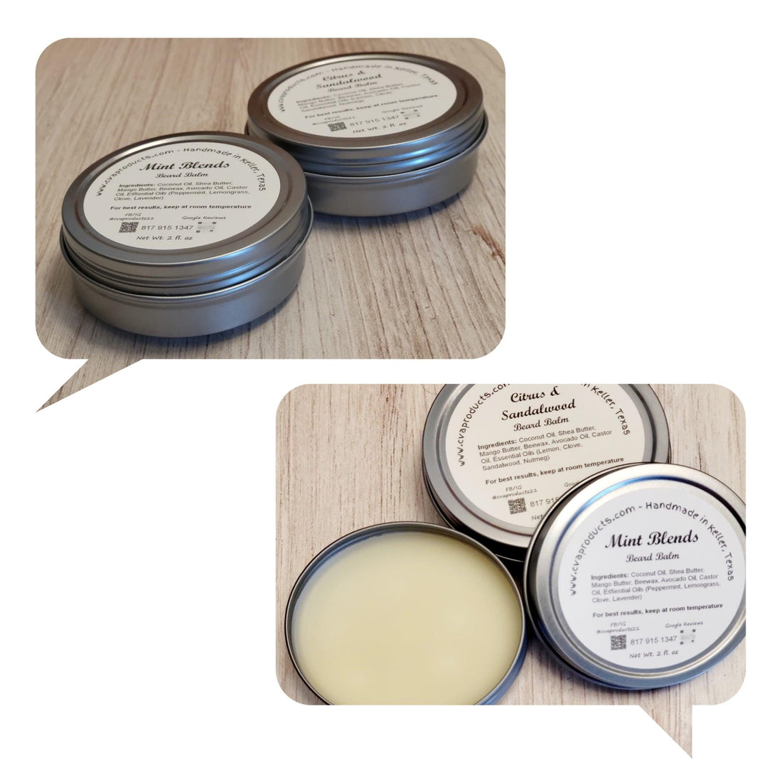 Beard Balms Beard Care CVA Products