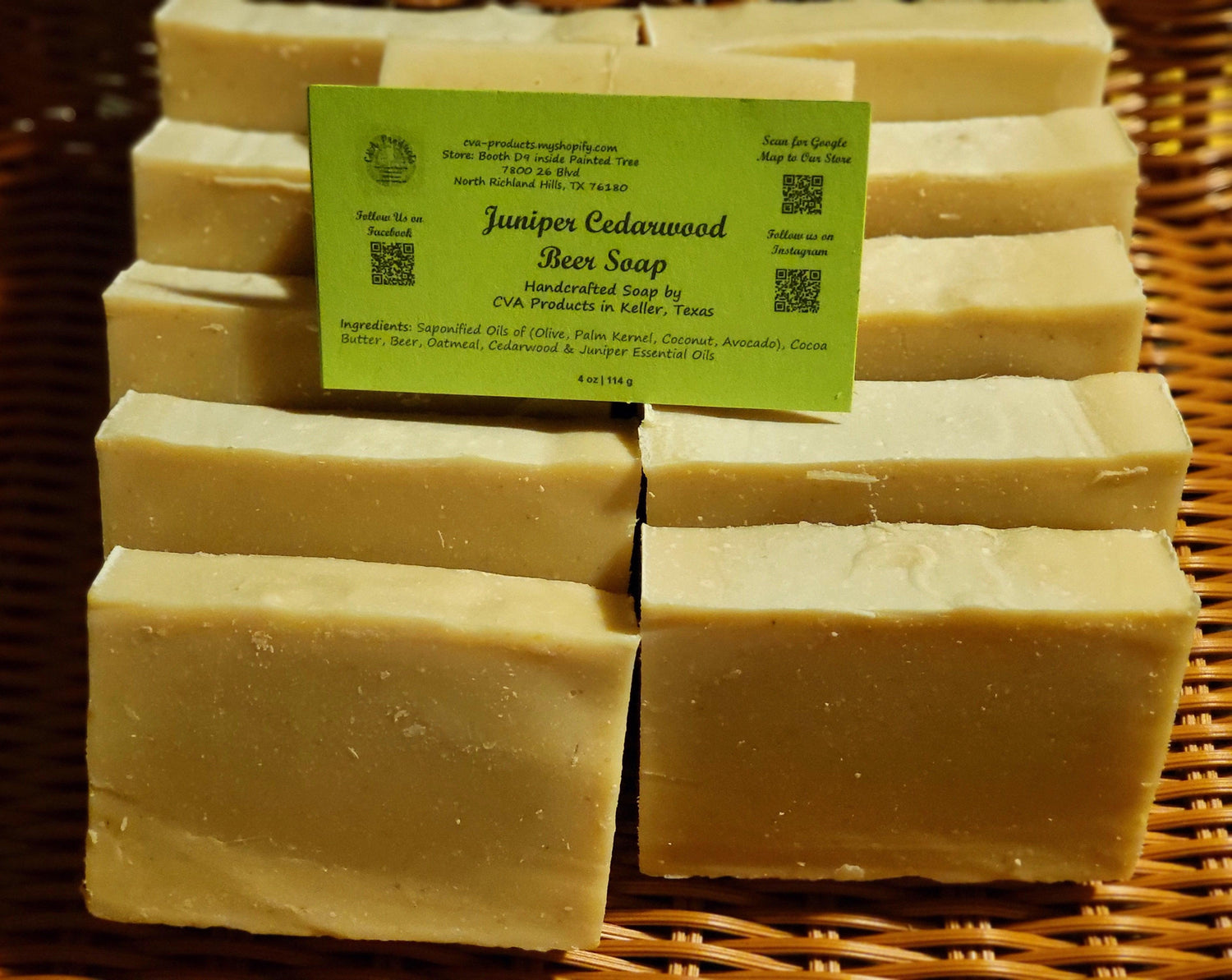 Beer Soaps Soaps CVA Products Juniper Cedarwood