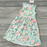 Girl Flower Prints Summer Dresses Clothing CVA Products Mystic Garden 0-6 M
