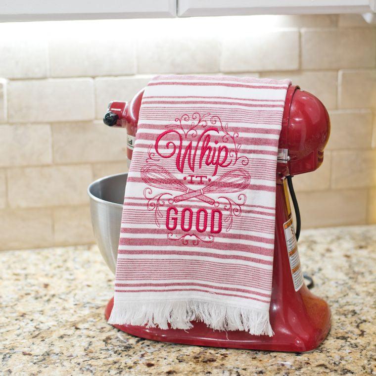 Embroidered Farmhouse Style Dish Towels, Hostess Gifts, Baking Gifts, Kitchen Gifts For the Home Epically Embroidered