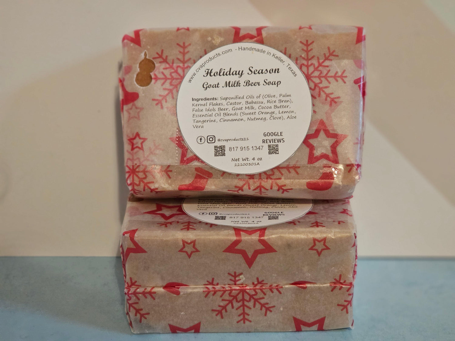 Goat Milk Beer Soaps Soaps CVA Products Holiday Season