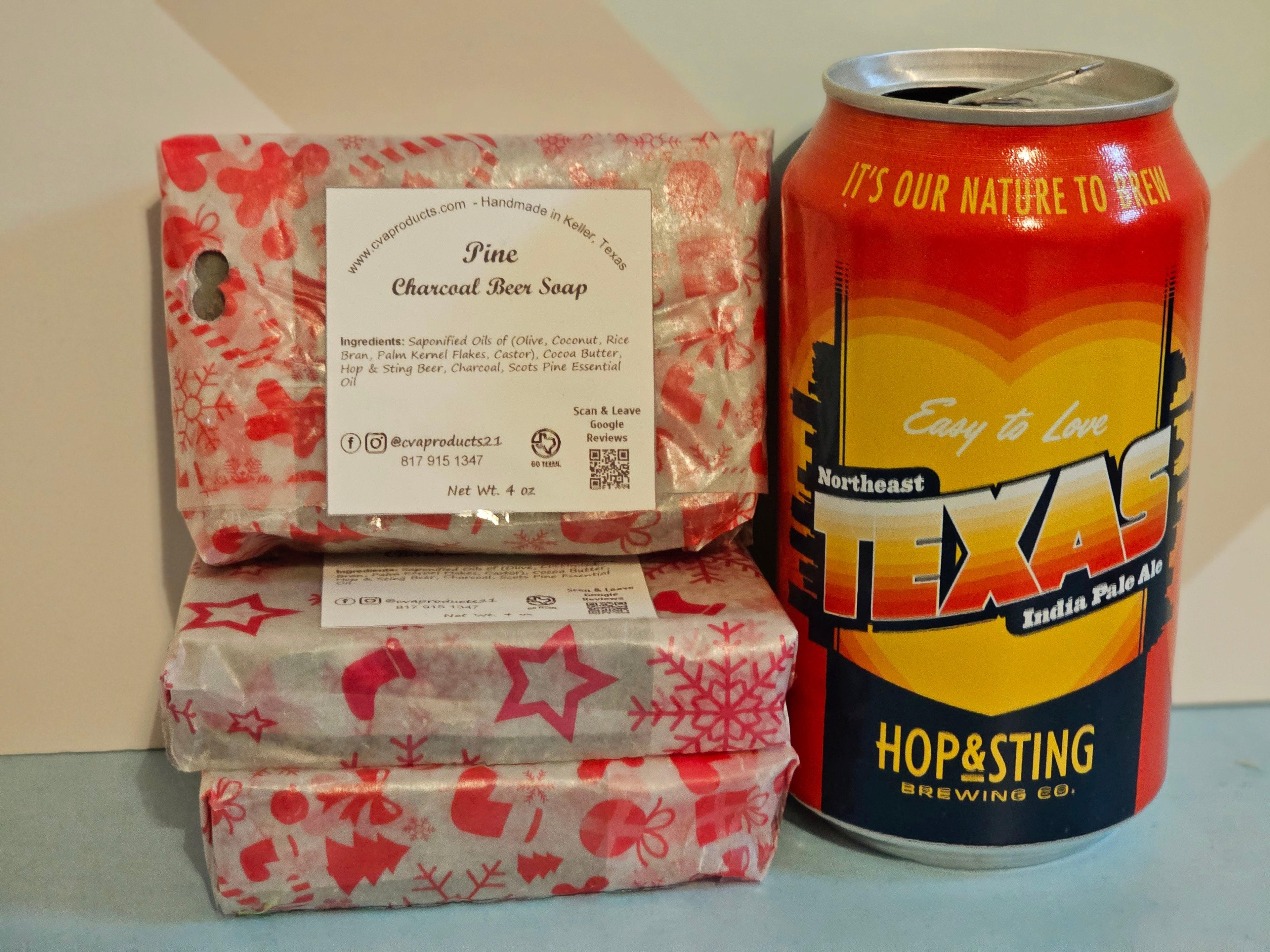 Goat Milk Beer Soaps Soaps CVA Products Pine