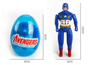 Marvel The Avengers 3 Infinity War Action Figure Toy Spider man Captain America Hulk Pull Back Car Toys For Children - CVA Products