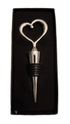 Metal Heart Wine Bottle Stoppers For the Home CVA Products
