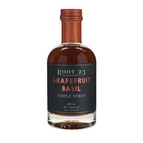 Natural Simple Syrups Mixer For the Home ROOT 23 Grapefruit Basil