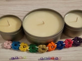 Natural Soy Candles 10 Oz Tin Candles CVA Products