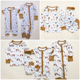 Bamboo Styles - Short Sleeve Zippy Romper Clothing CVA Products