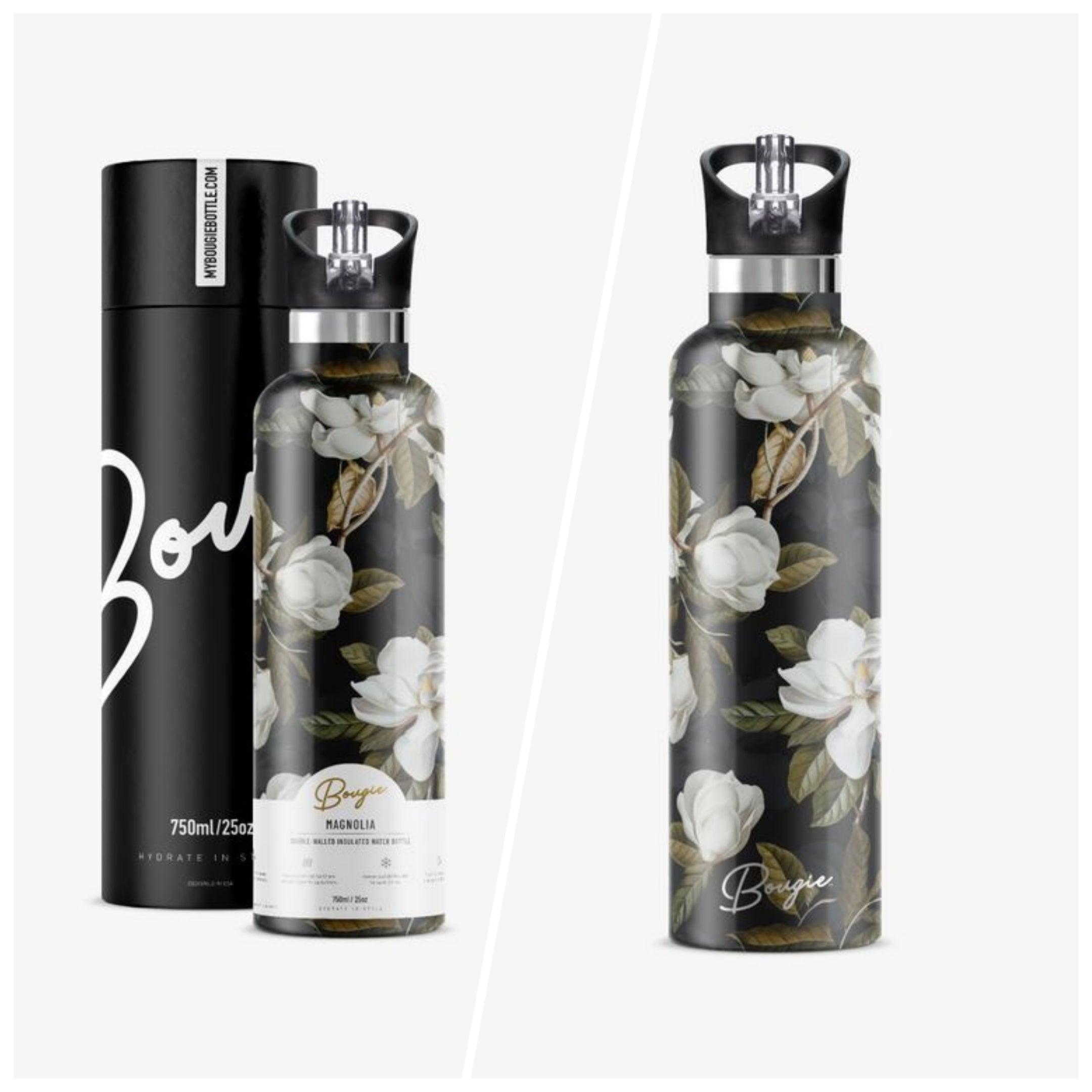 Stainless Steel Vacuum Insulated 25 oz. Water Bottle For the Home My Bougie Bottle Magnolia