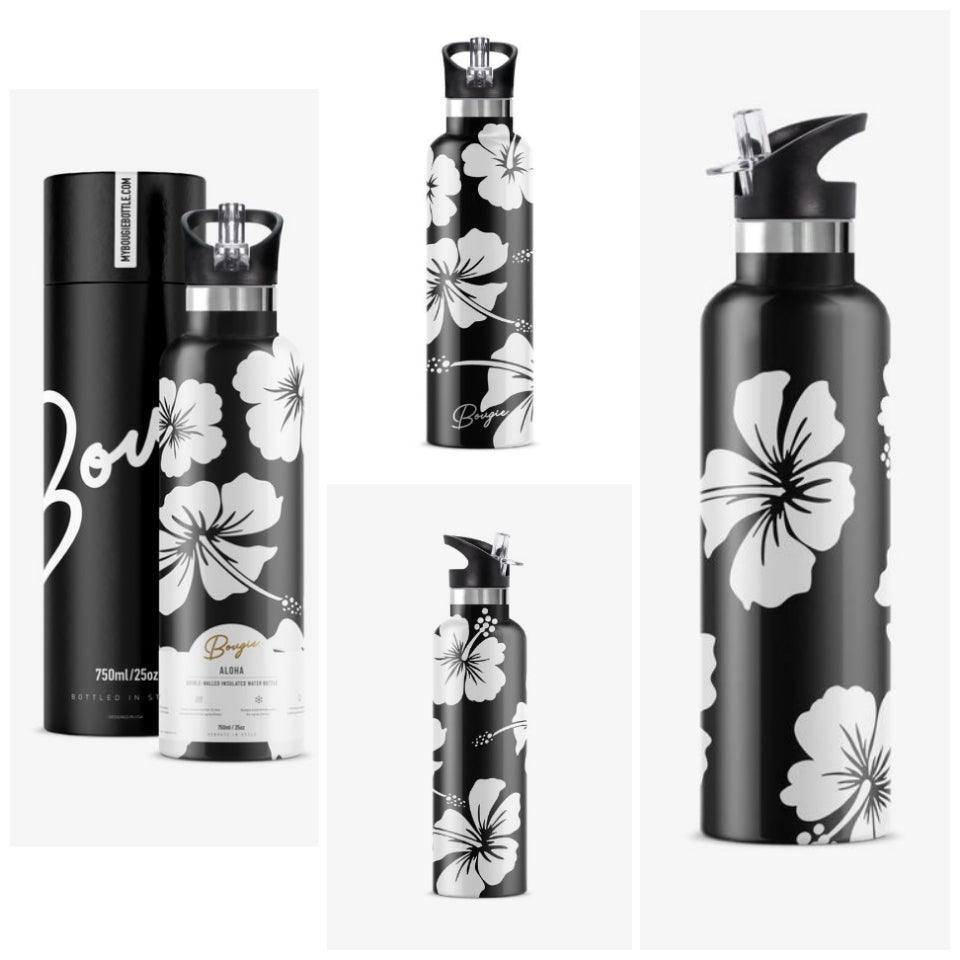 Stainless Steel Vacuum Insulated 25 oz. Water Bottle For the Home My Bougie Bottle Aloha