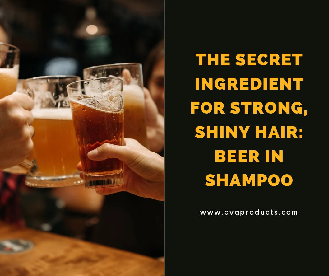 The Secret Ingredient for Strong, Shiny Hair: Beer in Shampoo!