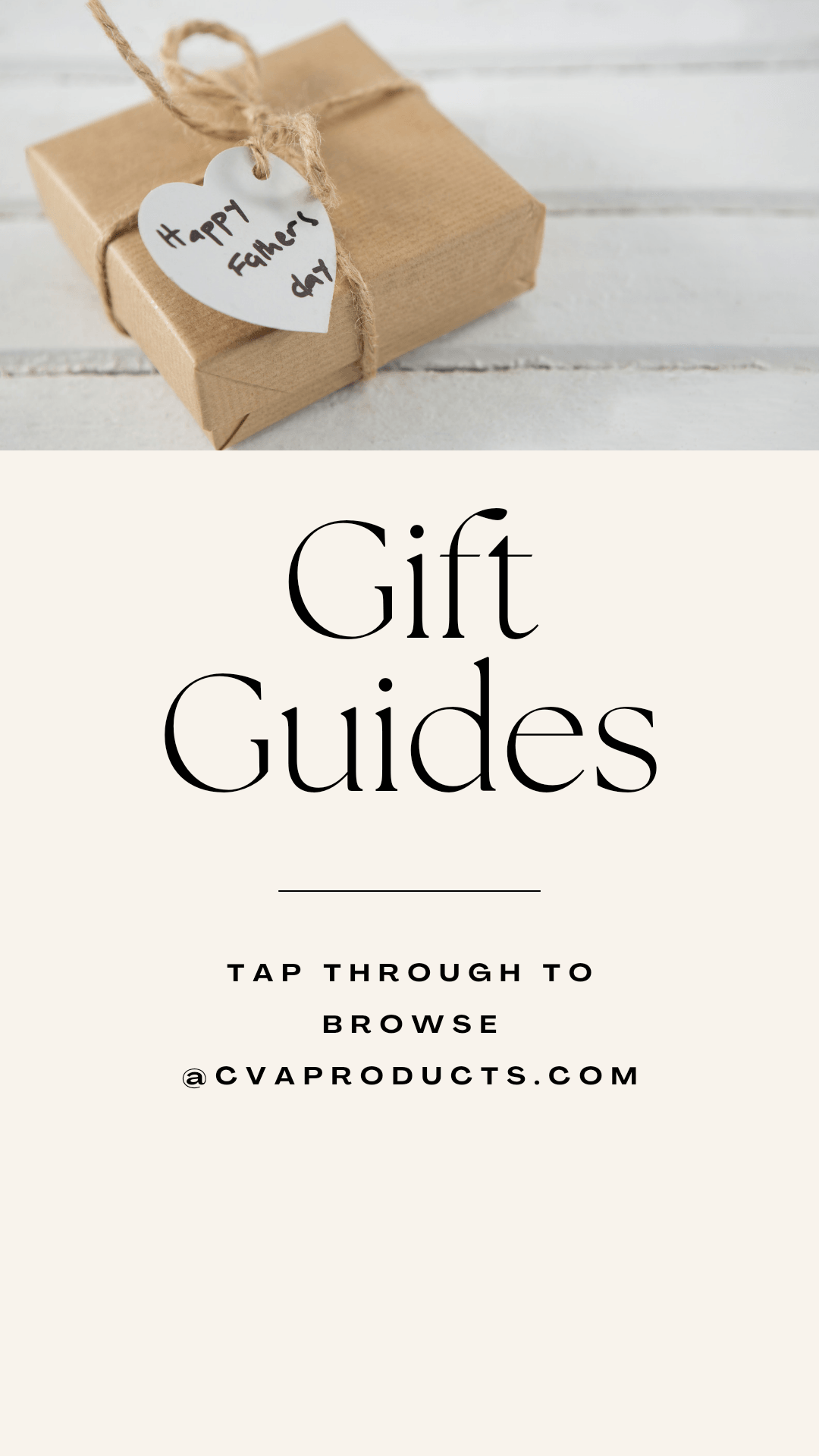 Father's Day Gift Guide - CVA Products