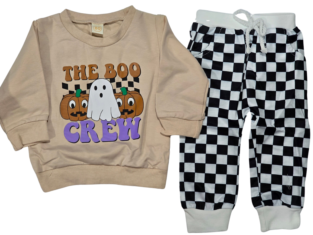 Boy - Halloween 2 PC Set Clothing CVA Products The Boo Crew 2PC Set 6-12M