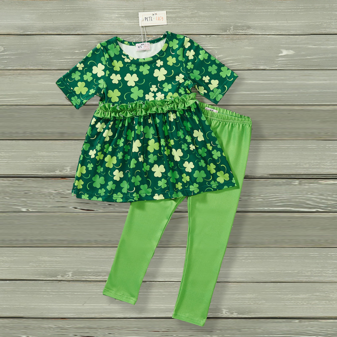 Girl 2 PC Short Sleeve Set