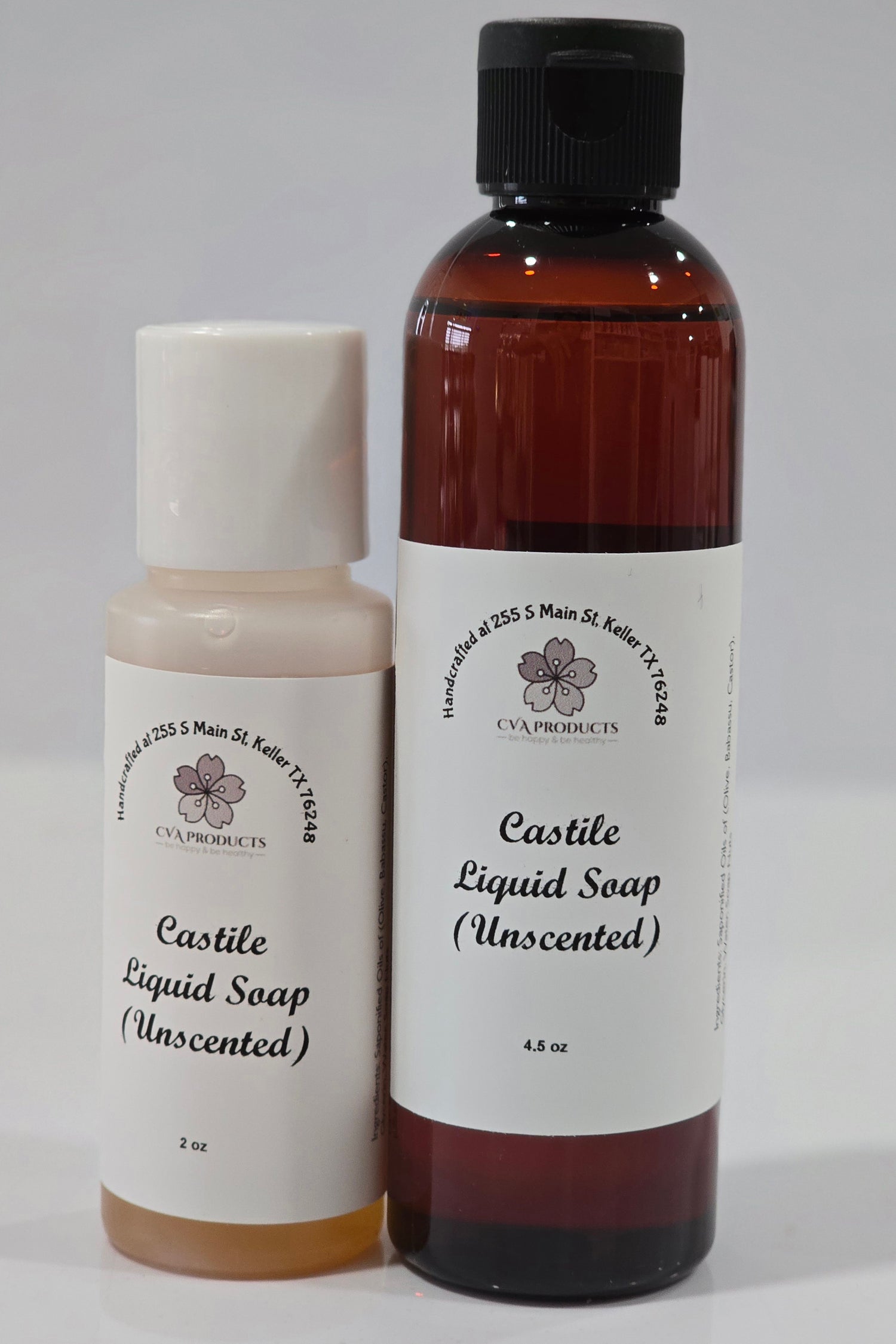 Castile Liquid Soap Soaps CVA Products