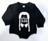 Girl - Halloween Romper Clothing CVA Products Wednesday We Wear Black 12-18M
