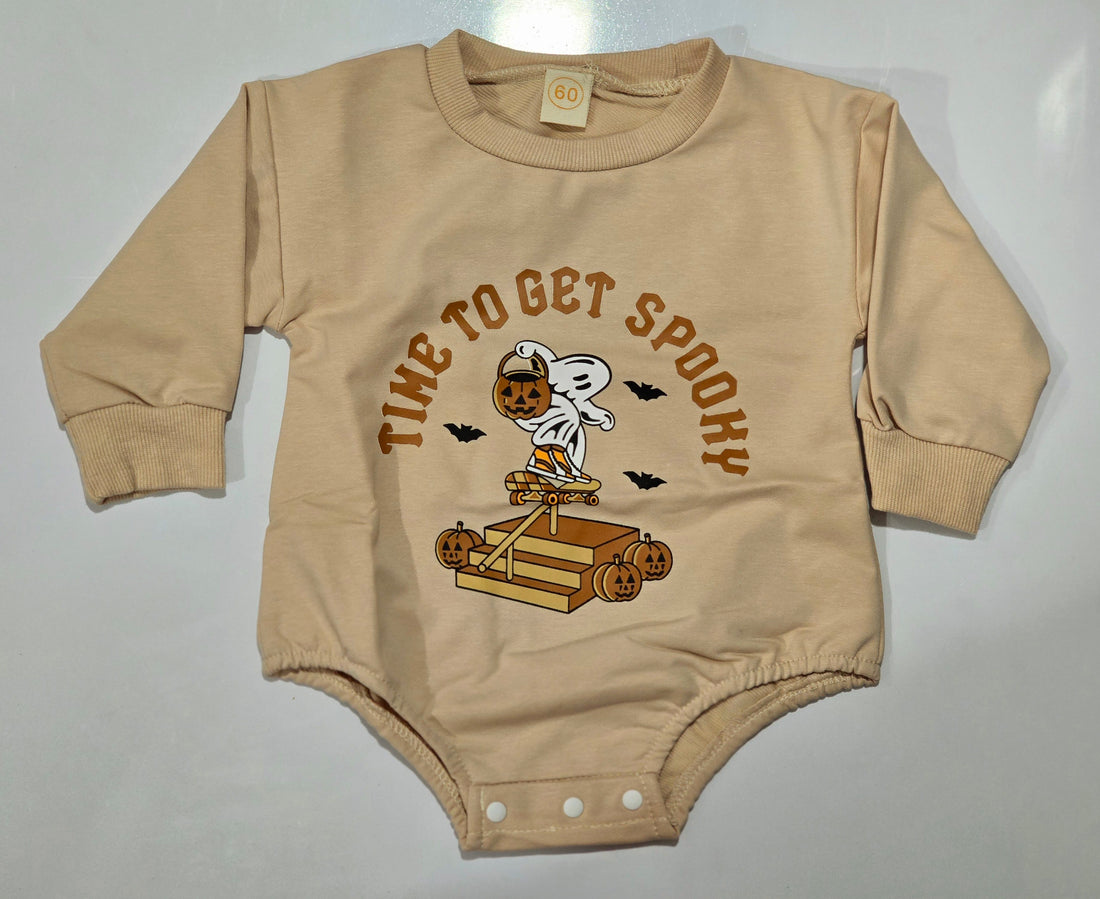 Boy - Halloween Romper Clothing CVA Products Time to Get Spooky - Romper 0-3M