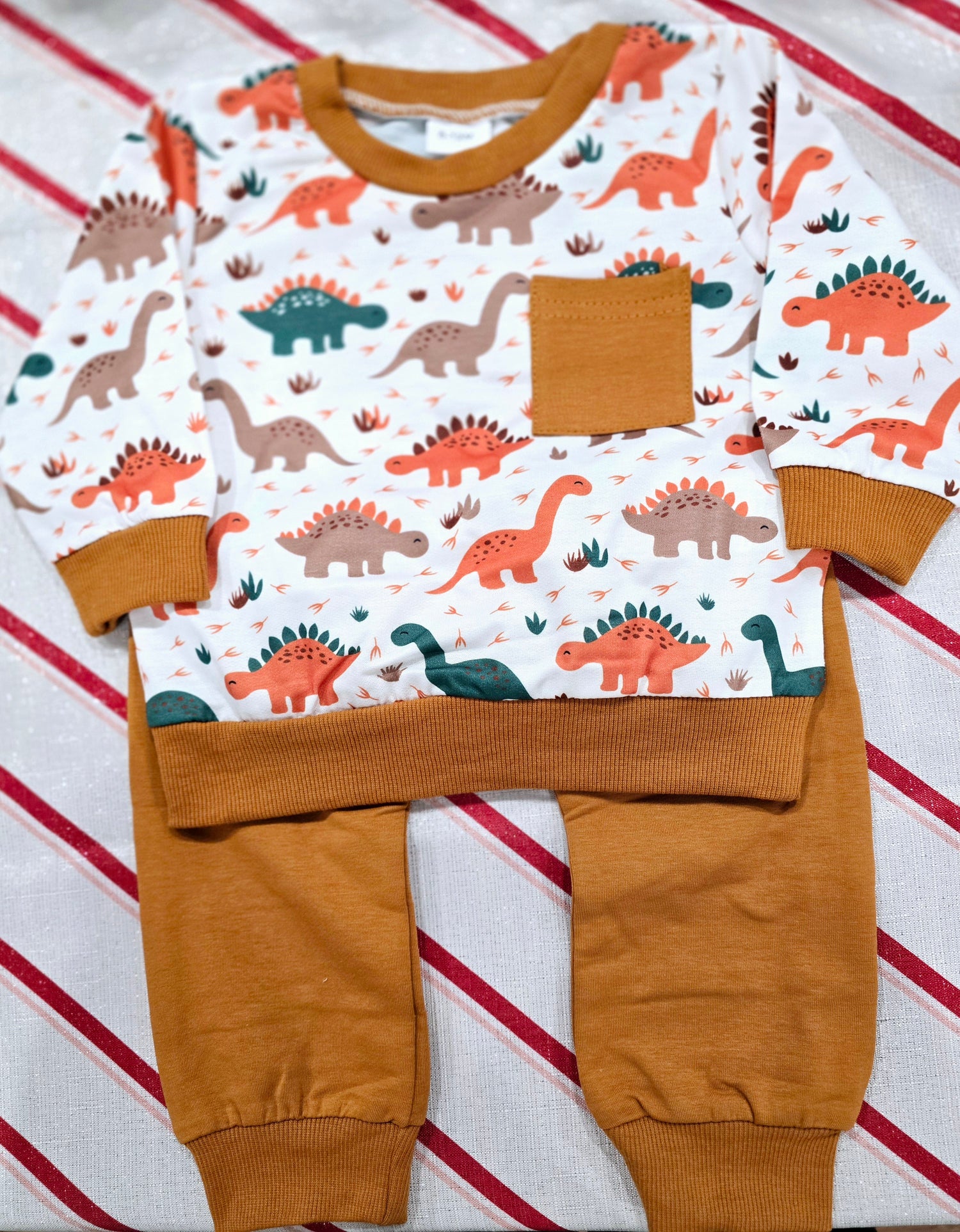 Toddlers - Boys Joggers 2 PC Set Clothing CVA Products Color Dino Joggers Set 6-12 M