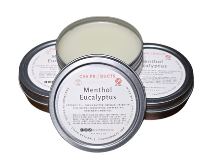 Wellness &amp; Menthol Balms Wellness CVA Products Menthol Eucalyptus