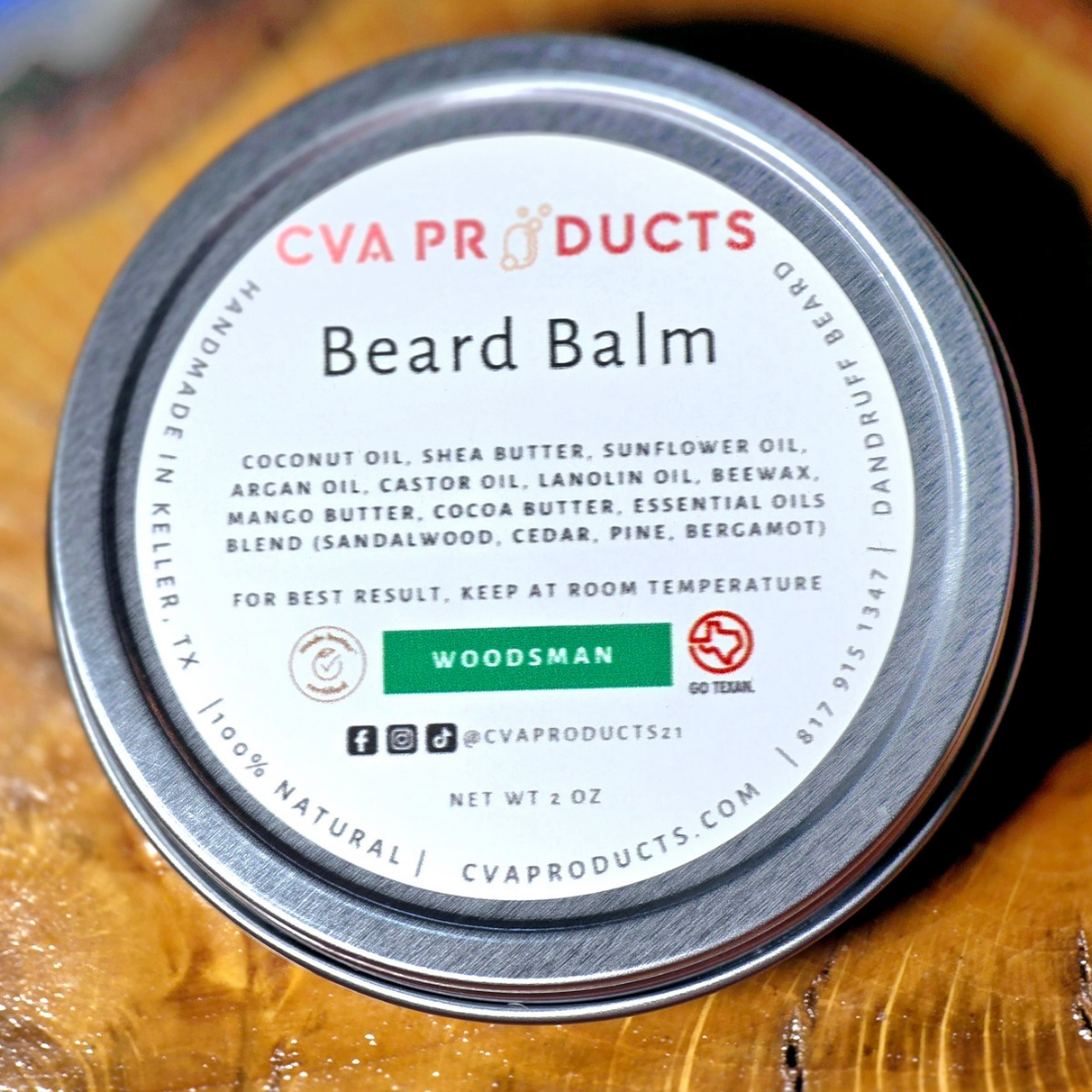 Dandruff Beard Balms Beard Care CVA Products Woodsman