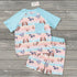 Unisex Loungewear Set Clothing CVA Products 0-6 M Puppy Blossoms - Boys