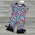 Girl - Short Sleeve Infant Romper Clothing CVA Products Leopard Love 0-3M