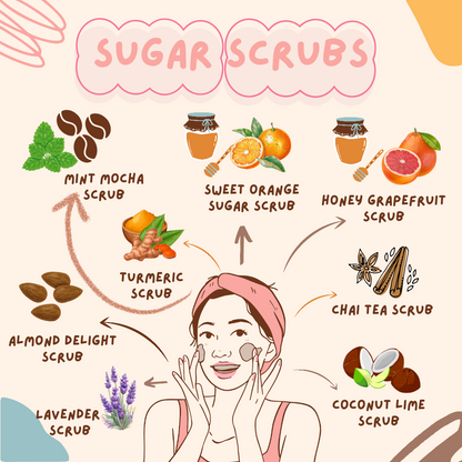 Sugar Scrubs Bath &amp; Body CVA Products Almond Delight