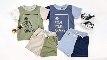 Toddlers - Boys Loungewear Summer Set