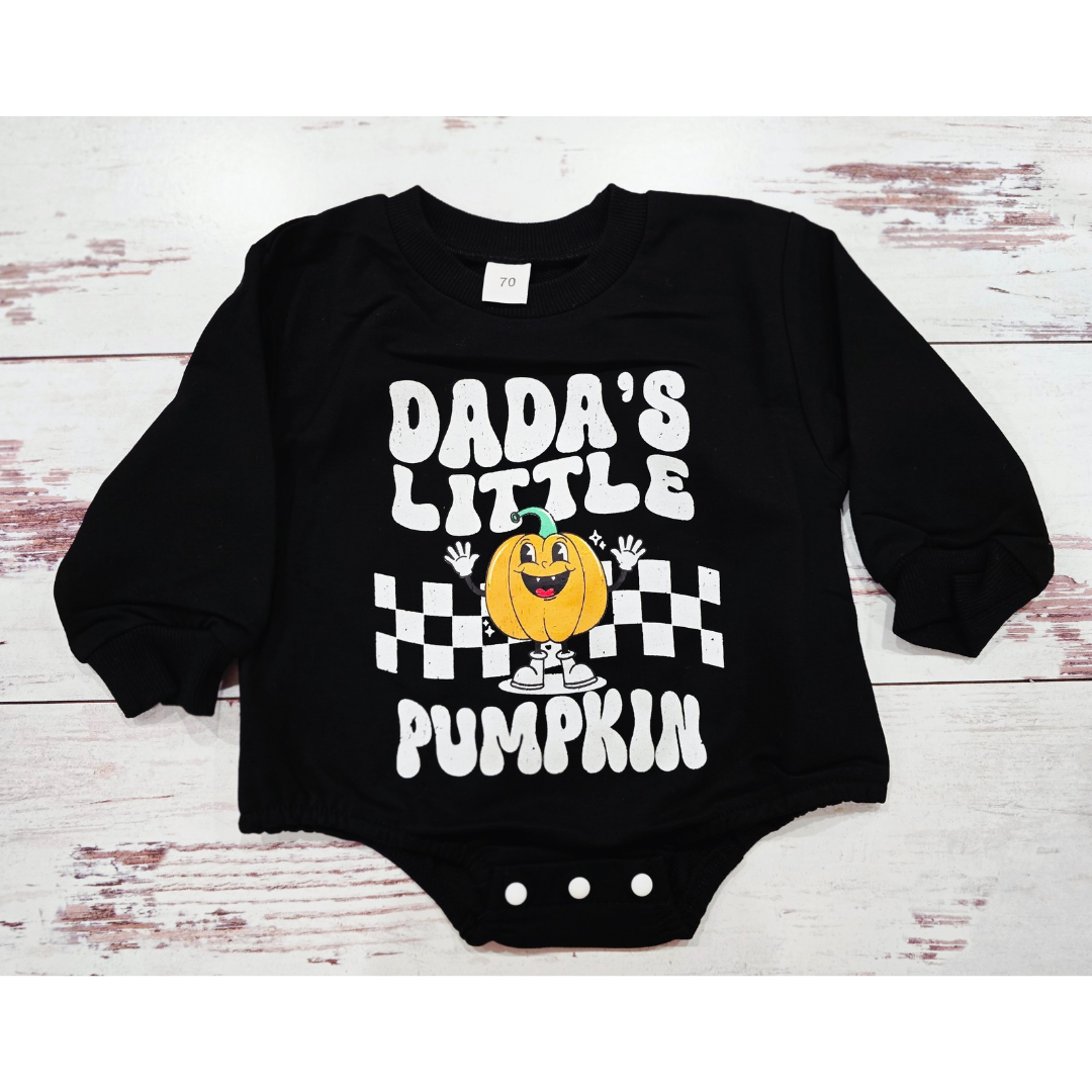 Boy - Pumpkin Romper Clothing CVA Products Dada&